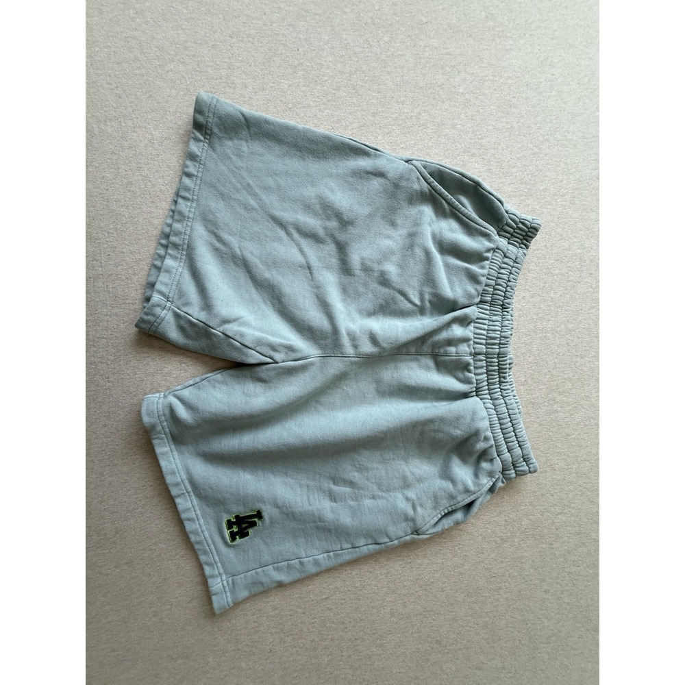 MLB Baby Blue Men's Sweat Short LA Embroidered Size Large